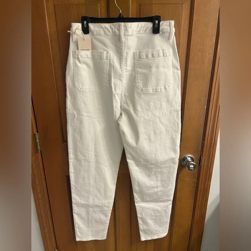 Mother 32 Private Double Pocket Skimp Jeans Fairest of them All Cargo Jeans